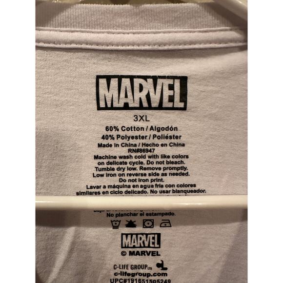 Disney Marvel Avengers Colorful Graphic Iconic Superheroes 3XL - Picture 3 of 3
